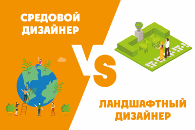 Чем отличается ландшафтный дизайнер от средового