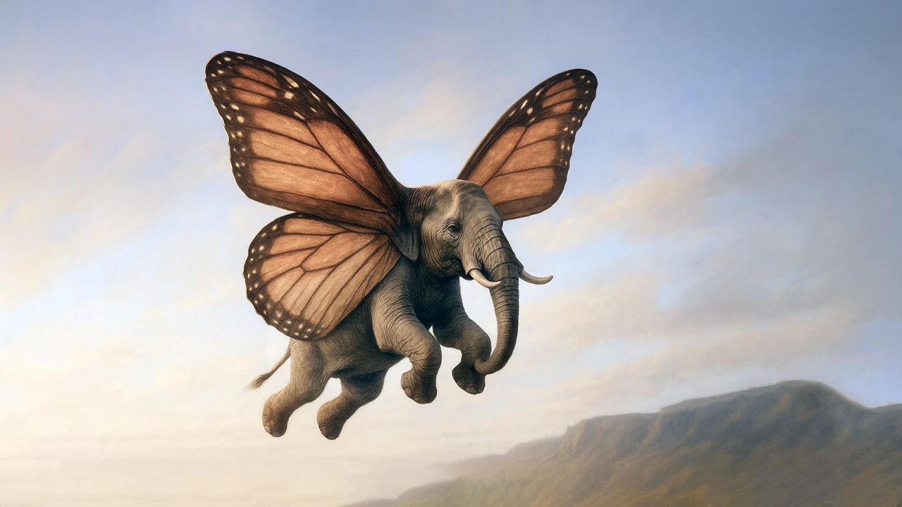 Слон vs бабочка: тест, который покажет, насколько зрелое у вас мышление
