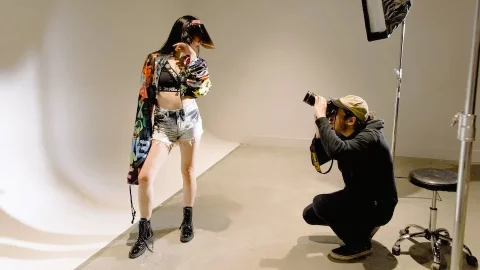 Фотомодель